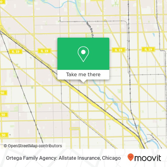 Mapa de Ortega Family Agency: Allstate Insurance