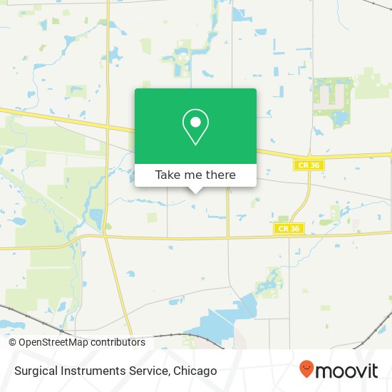 Surgical Instruments Service map