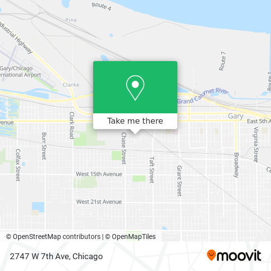 2747 W 7th Ave map