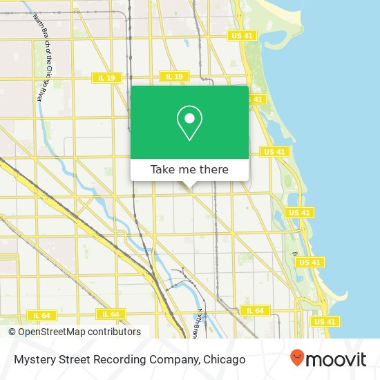 Mystery Street Recording Company map