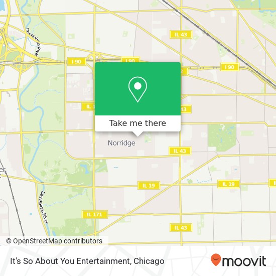 It's So About You Entertainment map