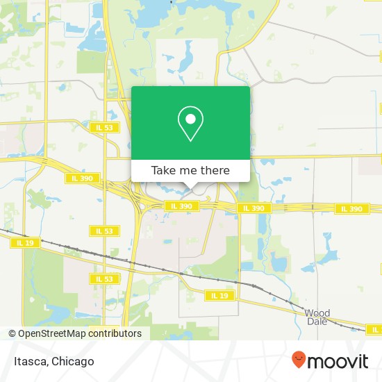 Itasca map