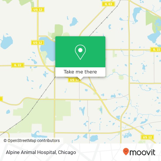 Alpine Animal Hospital map