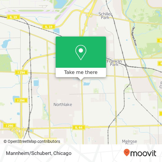 Mannheim/Schubert map