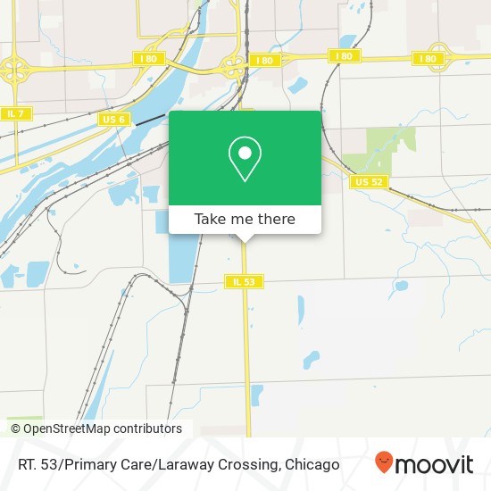 Mapa de RT. 53 / Primary Care / Laraway Crossing