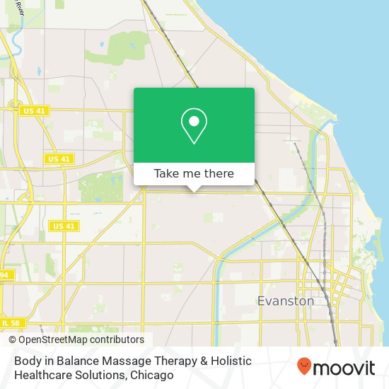 Mapa de Body in Balance Massage Therapy & Holistic Healthcare Solutions