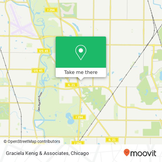 Graciela Kenig & Associates map