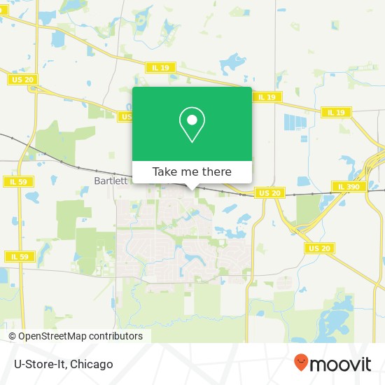 U-Store-It map