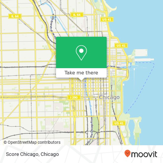 Mapa de Score Chicago