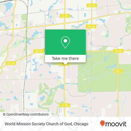 World Mission Society Church of God map