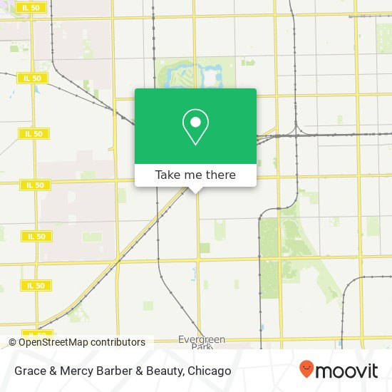 Grace & Mercy Barber & Beauty map