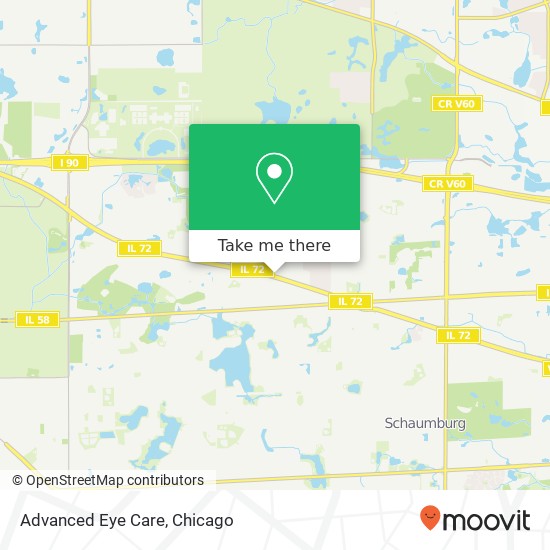 Advanced Eye Care map