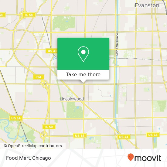 Food Mart map