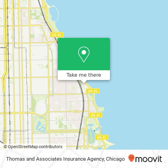 Mapa de Thomas and Associates Insurance Agency