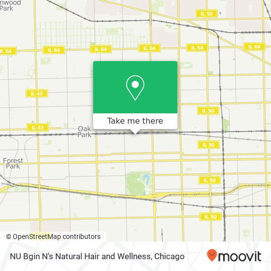 NU Bgin N's Natural Hair and Wellness map