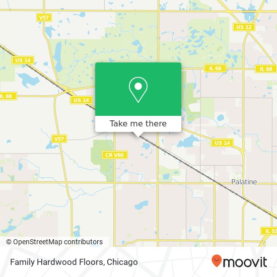 Mapa de Family Hardwood Floors