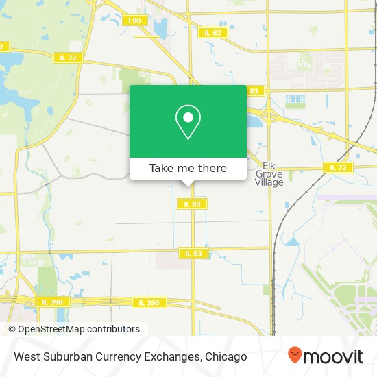 Mapa de West Suburban Currency Exchanges