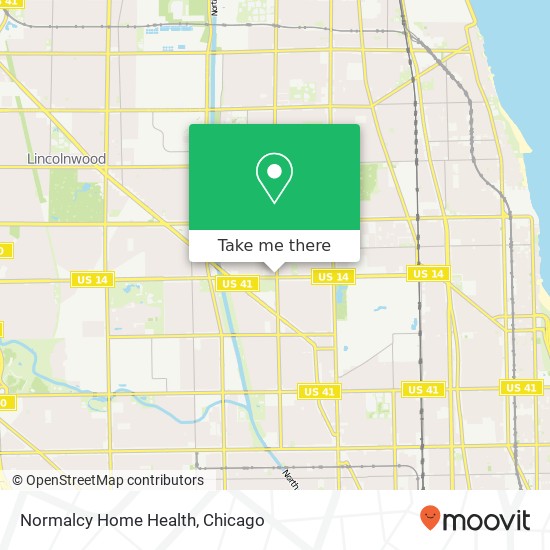 Normalcy Home Health map