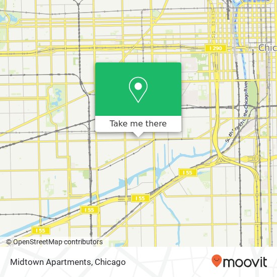Mapa de Midtown Apartments