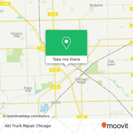 Abl Truck Repair map