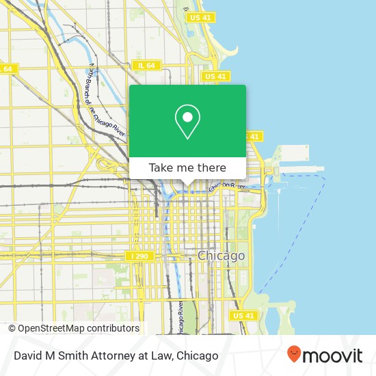 David M Smith Attorney at Law map
