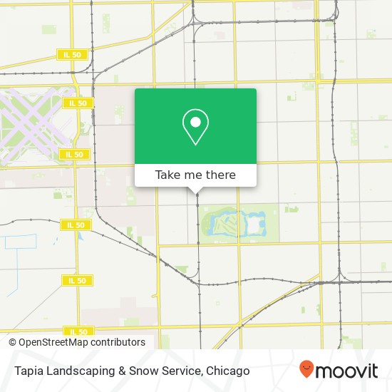 Mapa de Tapia Landscaping & Snow Service