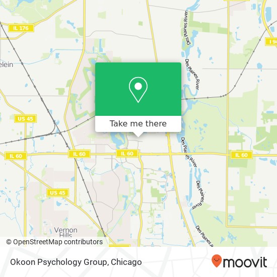 Mapa de Okoon Psychology Group