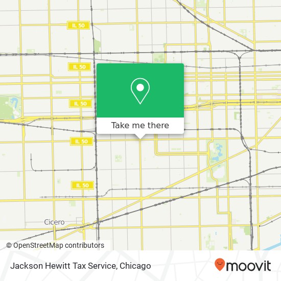 Jackson Hewitt Tax Service map