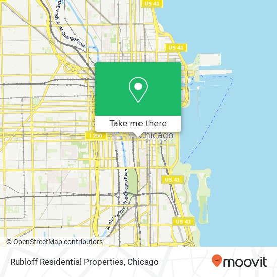 Rubloff Residential Properties map