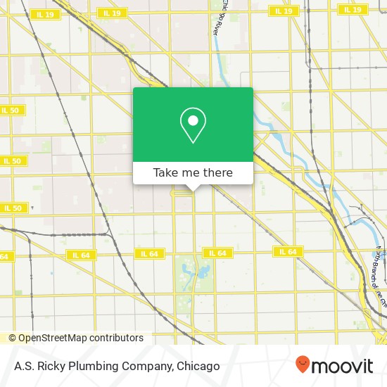 A.S. Ricky Plumbing Company map