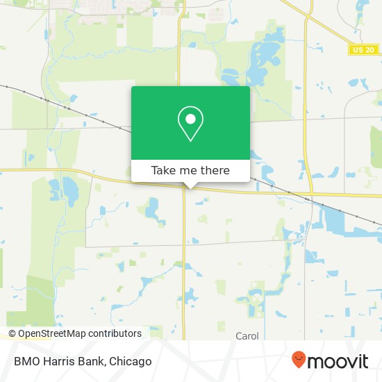 BMO Harris Bank map