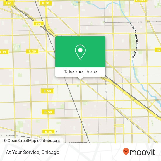 At Your Service map