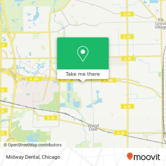 Mapa de Midway Dental