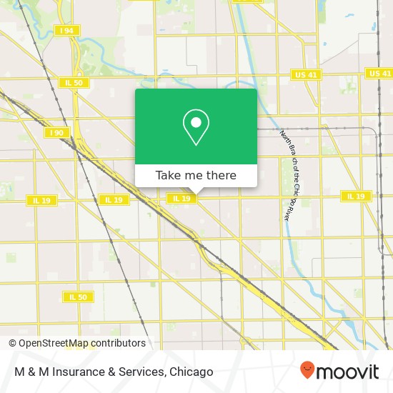 Mapa de M & M Insurance & Services