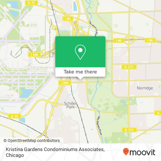 Mapa de Kristina Gardens Condominiums Associates