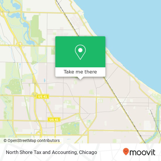 North Shore Tax and Accounting map