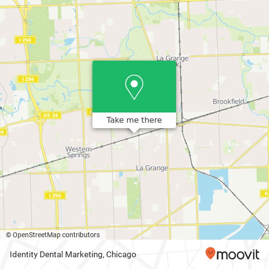 Identity Dental Marketing map