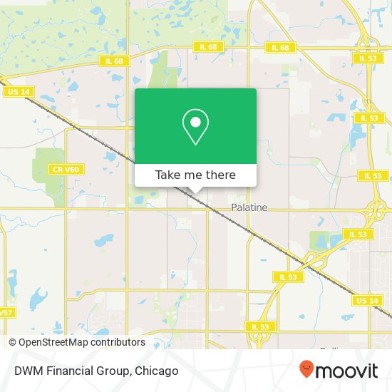 DWM Financial Group map