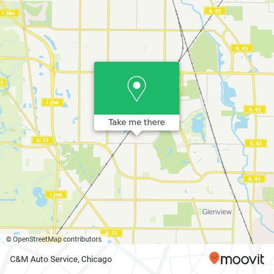 Mapa de C&M Auto Service