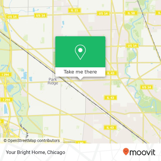 Your Bright Home map