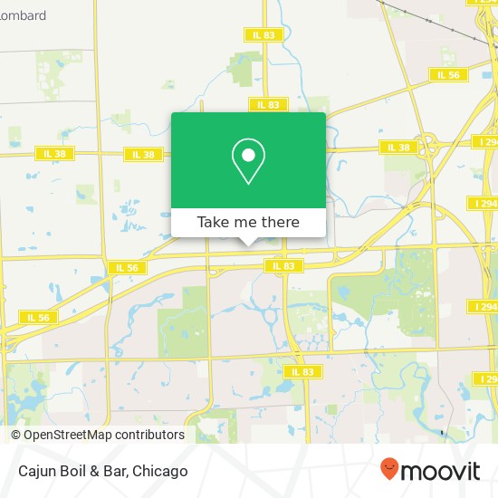 Cajun Boil & Bar map