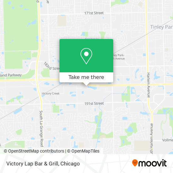 Victory Lap Bar & Grill map