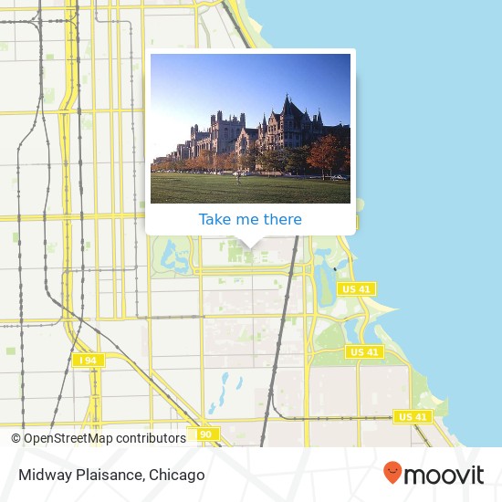 Midway Plaisance map