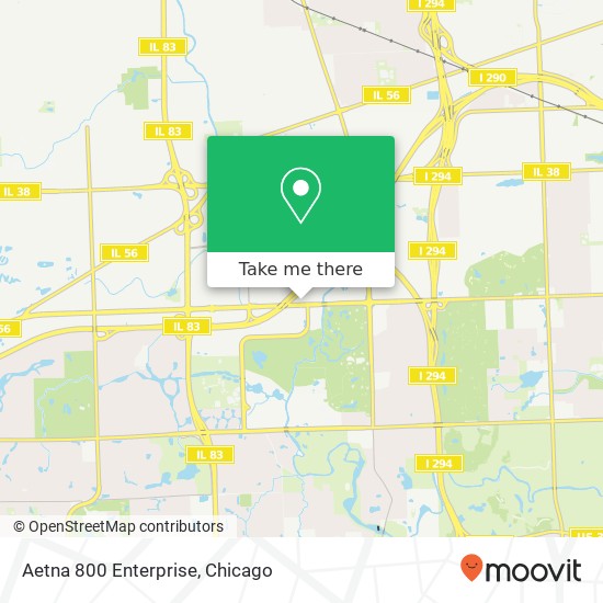 Aetna 800 Enterprise map