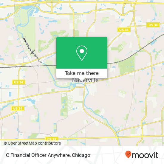 Mapa de C Financial Officer Anywhere