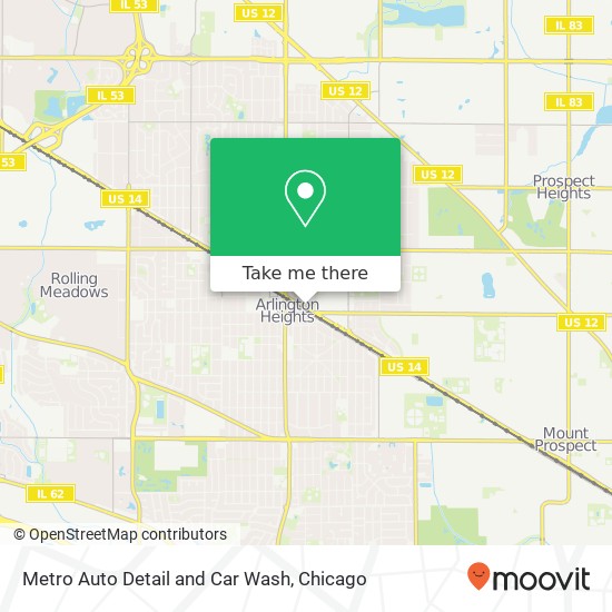Metro Auto Detail and Car Wash map