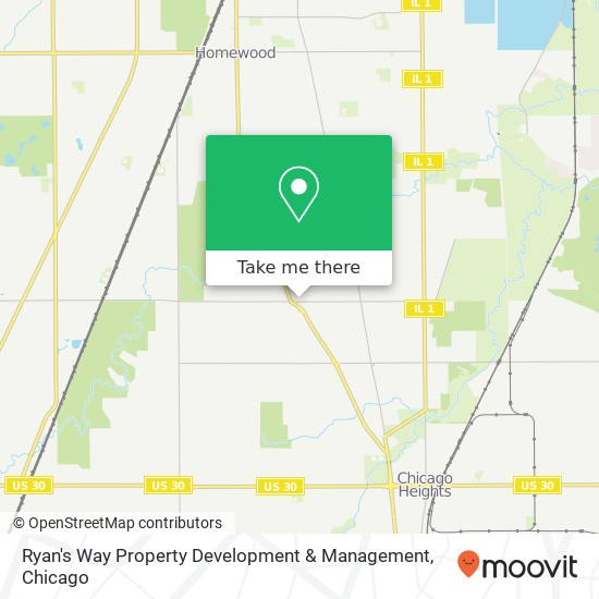 Mapa de Ryan's Way Property Development & Management