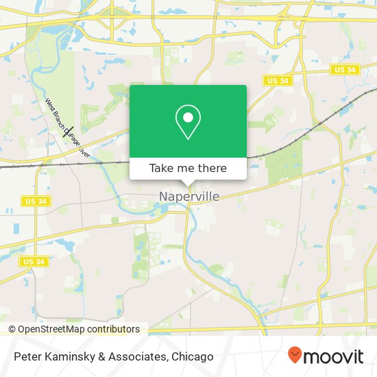 Peter Kaminsky & Associates map