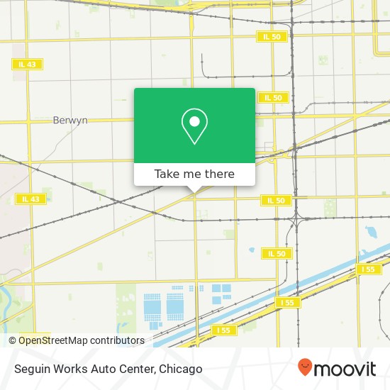 Seguin Works Auto Center map