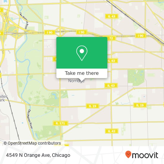 4549 N Orange Ave map